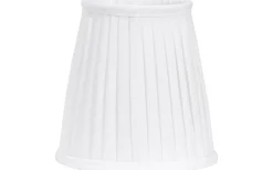 Toppringsskärmar < PR Home Cia Toppringskärm Ø20cm Plissé Vit