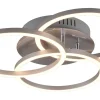 Plafonder-Reality Circle Plafond LED i borstat stål