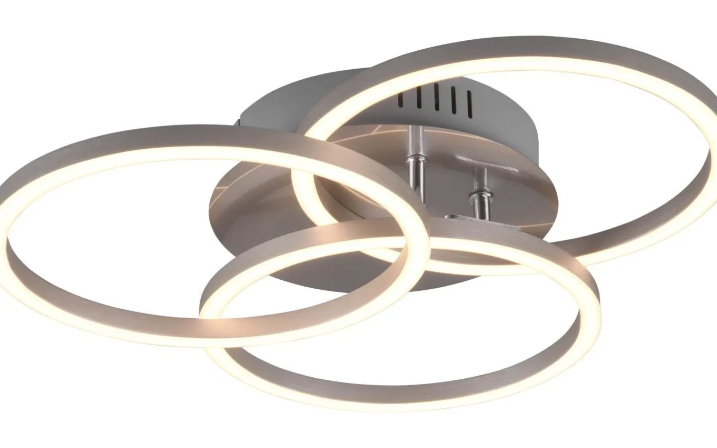 Plafonder-Reality Circle Plafond LED i borstat stål