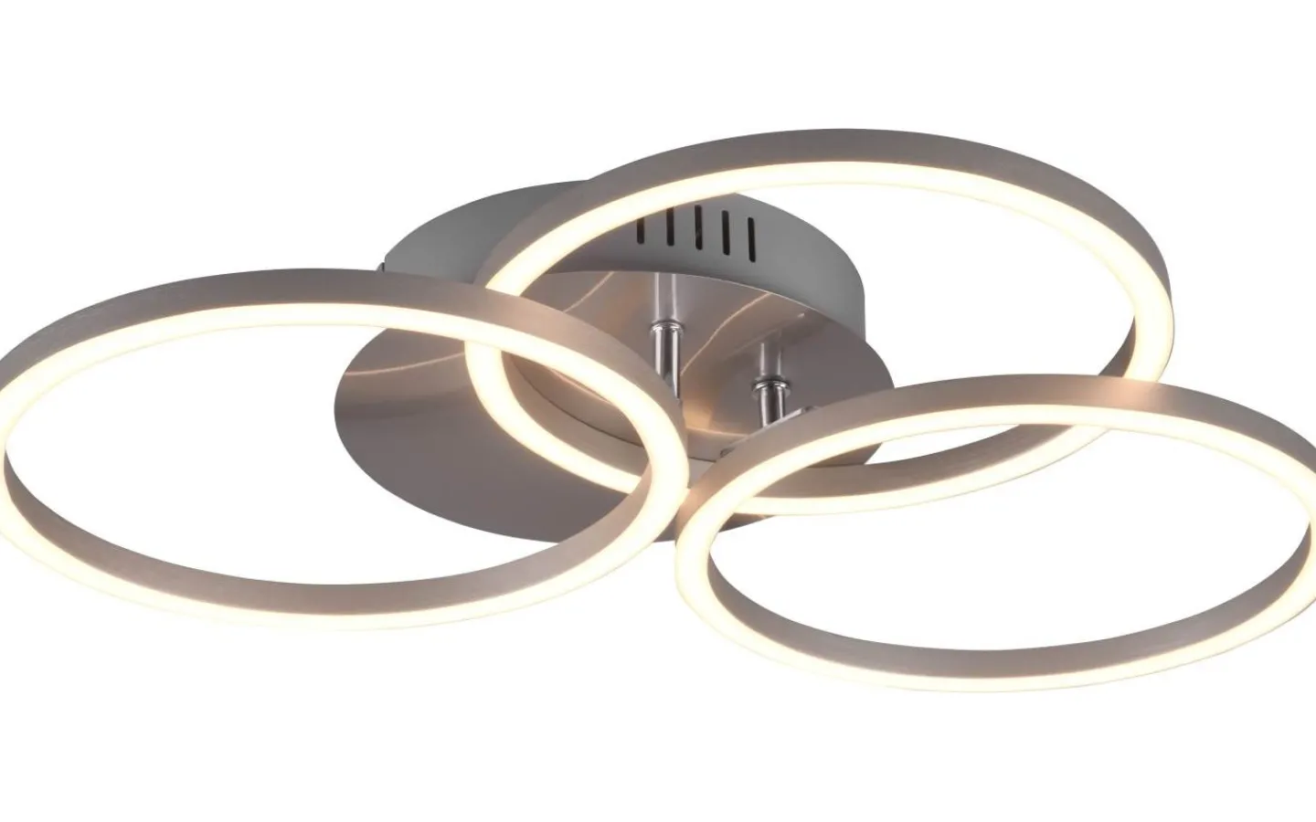 Plafonder-Reality Circle Plafond LED i borstat stål