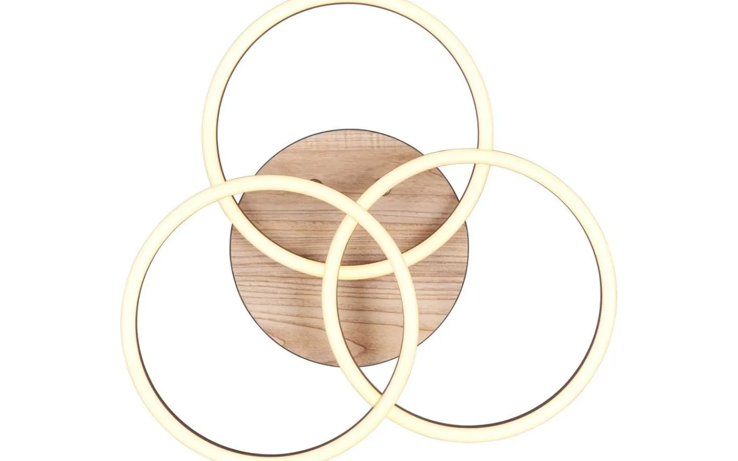 Plafonder < Reality Circle Plafond LED träimitation/mattsvart