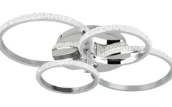 Plafonder < Reality Cires Plafond LED krom/kristalleffekt 4000K