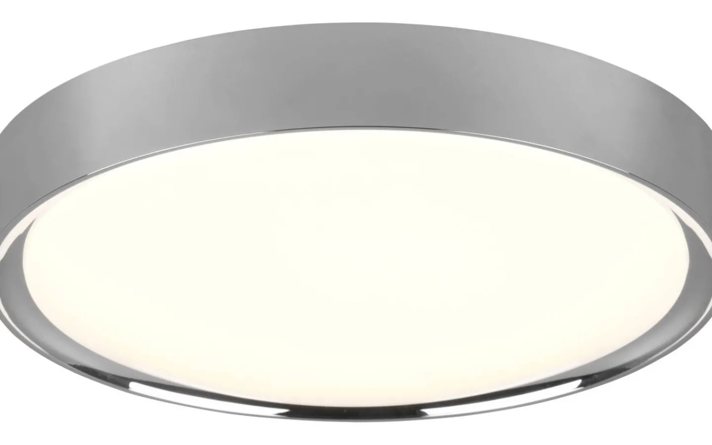 Badrumslampor Tak < Trio Lighting Clarimo H2O Plafond LED krom IP44