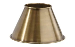 Enfärgade Runda Lampskärmar < PR Home Classic Metallskärm Ø19cm Antikmässing