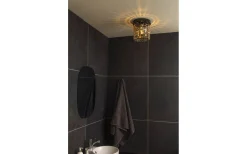 Badrum|Badrumslampor Tak < Aneta Claudia Plafond 20cm Svartkrom/Rök IP23