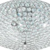 Kristallplafonder < Eglo Clemente Kristallplafond 45cm Krom
