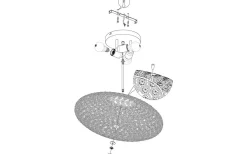 Kristallplafonder < Eglo Clemente Kristallplafond 45cm Krom
