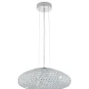 Kristallampor < Eglo Clemente Taklampa Kristall 54cm Krom