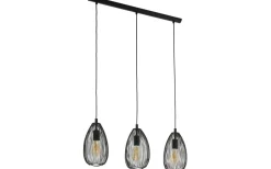 Avlånga Taklampor < Eglo Clevedon Taklampa 78cm 3L Svart