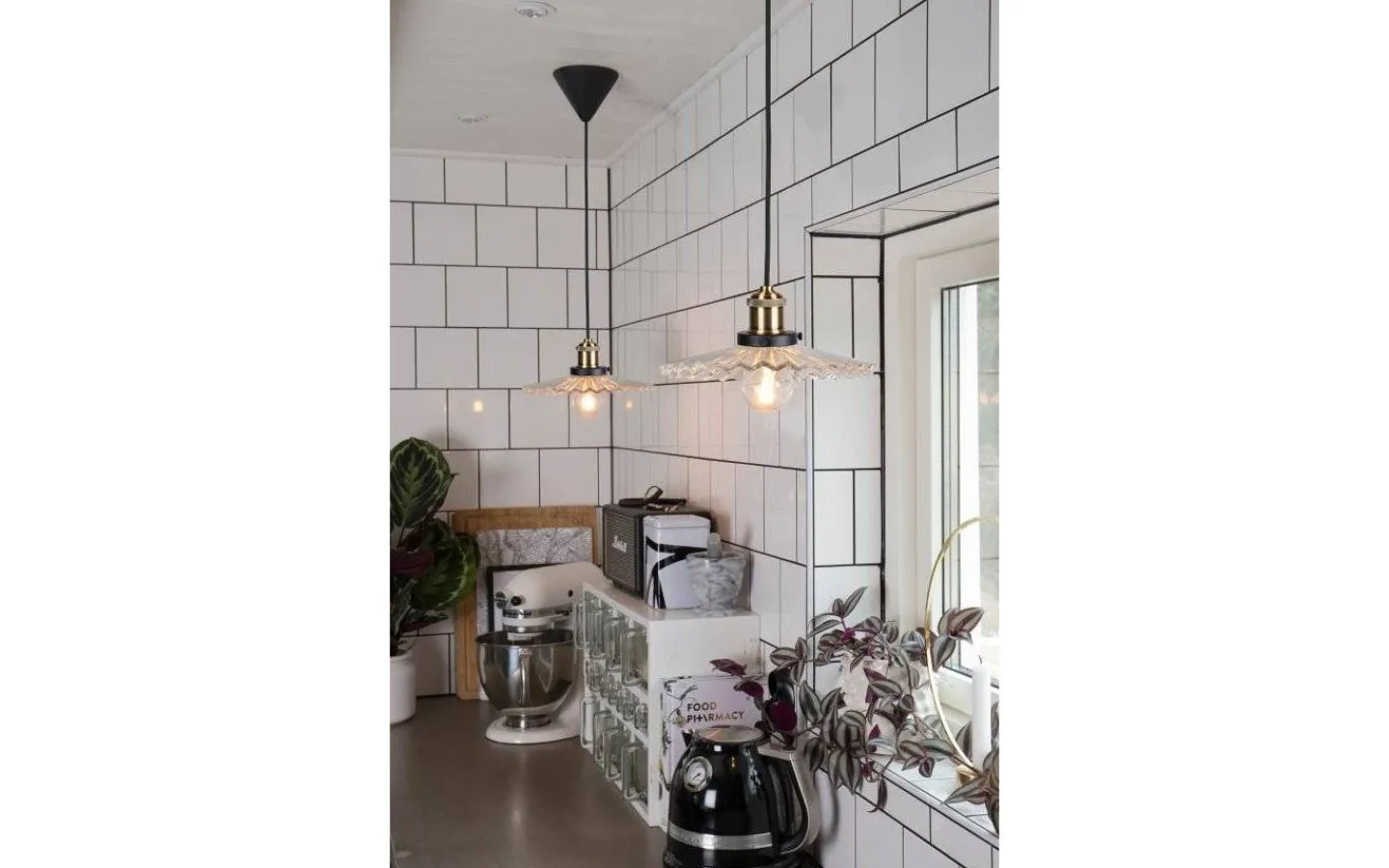 Kök & Matplats|Fönsterlampor < Globen Lighting Cobbler Fönsterlampa 25cm Klar