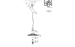 Kök & Matplats|Fönsterlampor < Globen Lighting Cobbler Fönsterlampa 25cm Klar