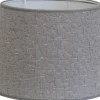 Enfärgade Runda Lampskärmar < Hallbergs Cobbler Lampskärm Ø24cm Grå
