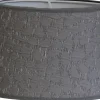 Ovala Lampskärmar-Hallbergs Cobbler Lampskärm Oval Ø30cm Grå