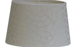 Ovala Lampskärmar-Hallbergs Cobbler Lampskärm Oval Ø25cm Offwhite
