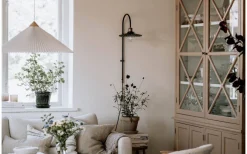 Lampetter-Globen Lighting Cobbler Vägglampa 75cm Rök