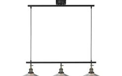 Avlånga Taklampor < Cottex Cobble Taklampa 21,5cm Antik/Svart