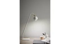 Skrivbordslampor < Markslojd Coco Bordslampa 48cm Vit/Mässing