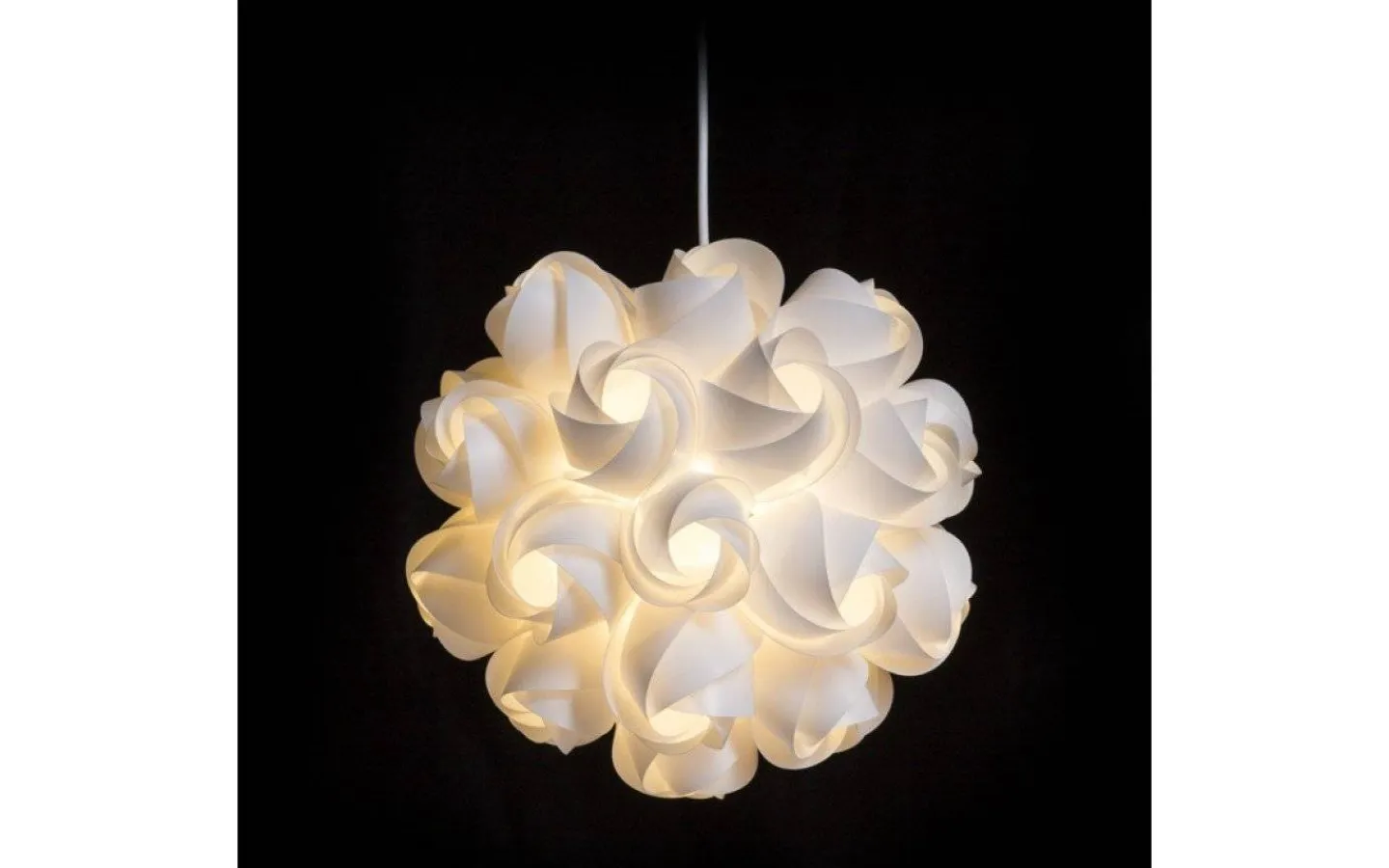 Sovrum < Rendl Coco Taklampa Vit 34cm E27