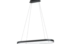 Avlånga Taklampor-Eglo Codirales Taklampa 78cm LED 3000K 30W Svart