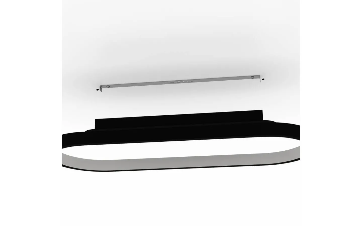Plafonder-Eglo Codriales Plafond 79cm LED 3000K 27W Svart