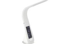 Skrivbordslampor-Eglo Cognoli Skrivbordslampa med Klocka 51cm LED 5000K 4,4W Vit