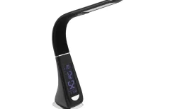 Skrivbordslampor < Eglo Cognoli Skrivbordslampa med Klocka 51cm LED 5000K 4,4W Svart
