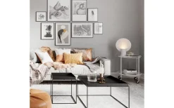 Vardagsrum|Bordslampor-By Rydens Colby XL Bordslampa 50cm Vit