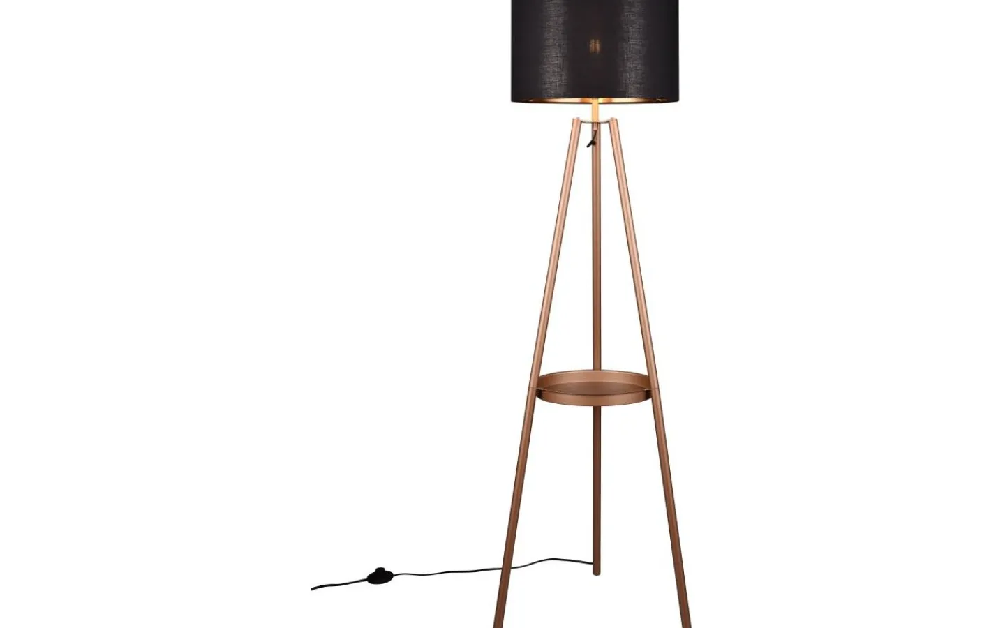 Golvlampor < Reality Colette Golvlampa E27 kaffebrun