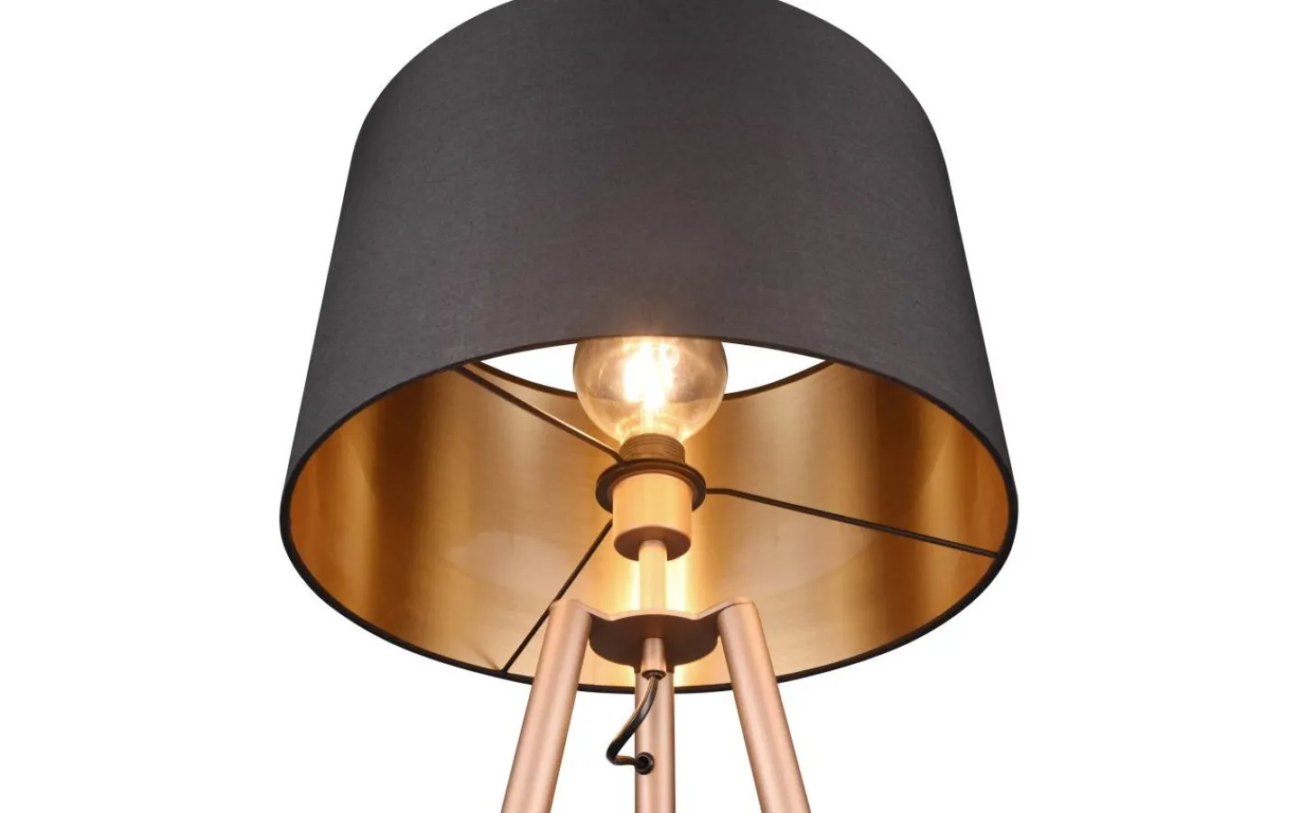 Golvlampor < Reality Colette Golvlampa E27 kaffebrun