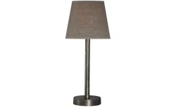 Vardagsrum|Lampfötter-PR Home Columbus Lampfot Metall 35cm Råsilver