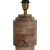 Lampfötter < Hallbergs Columna Lampfot 30cm Åldrat Trä