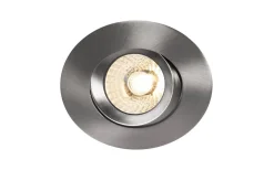 230V Led Spotlights < Hidealite Comfort G3 Tilt Borstad Stål Dim to Warm 7,5W IP44