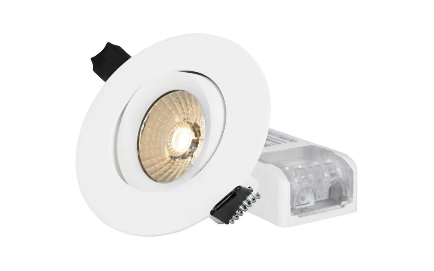 230V Led Spotlights < Hidealite Comfort G3 Tilt 6-Pack Vit 3000K 7,5W IP44