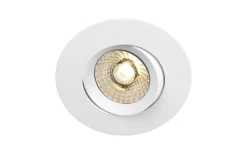 230V Led Spotlights-Hidealite Comfort G3 Tilt Vit 2700K 7,5W IP44