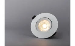 230V Led Spotlights-Hidealite Comfort G3 Tilt Vit 2700K 7,5W IP44
