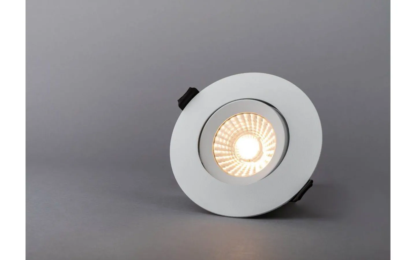 230V Led Spotlights-Hidealite Comfort G3 Tilt Vit 2700K 7,5W IP44