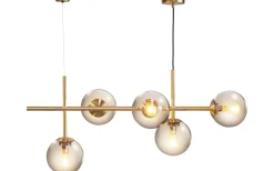 Avlånga Taklampor < Dyberg Larsen Como Taklampa 93cm Rök/Mässing