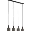 Avlånga Taklampor-Eglo Concessa Taklampa 94cm Cappuccino/Guld