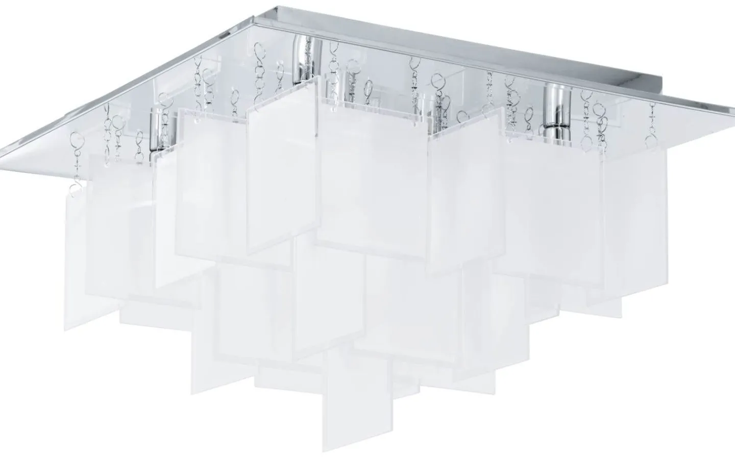 Plafonder < Eglo Condrada Plafond 47cm Krom