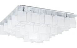Plafonder-Eglo Condrado Plafond 77cm Krom