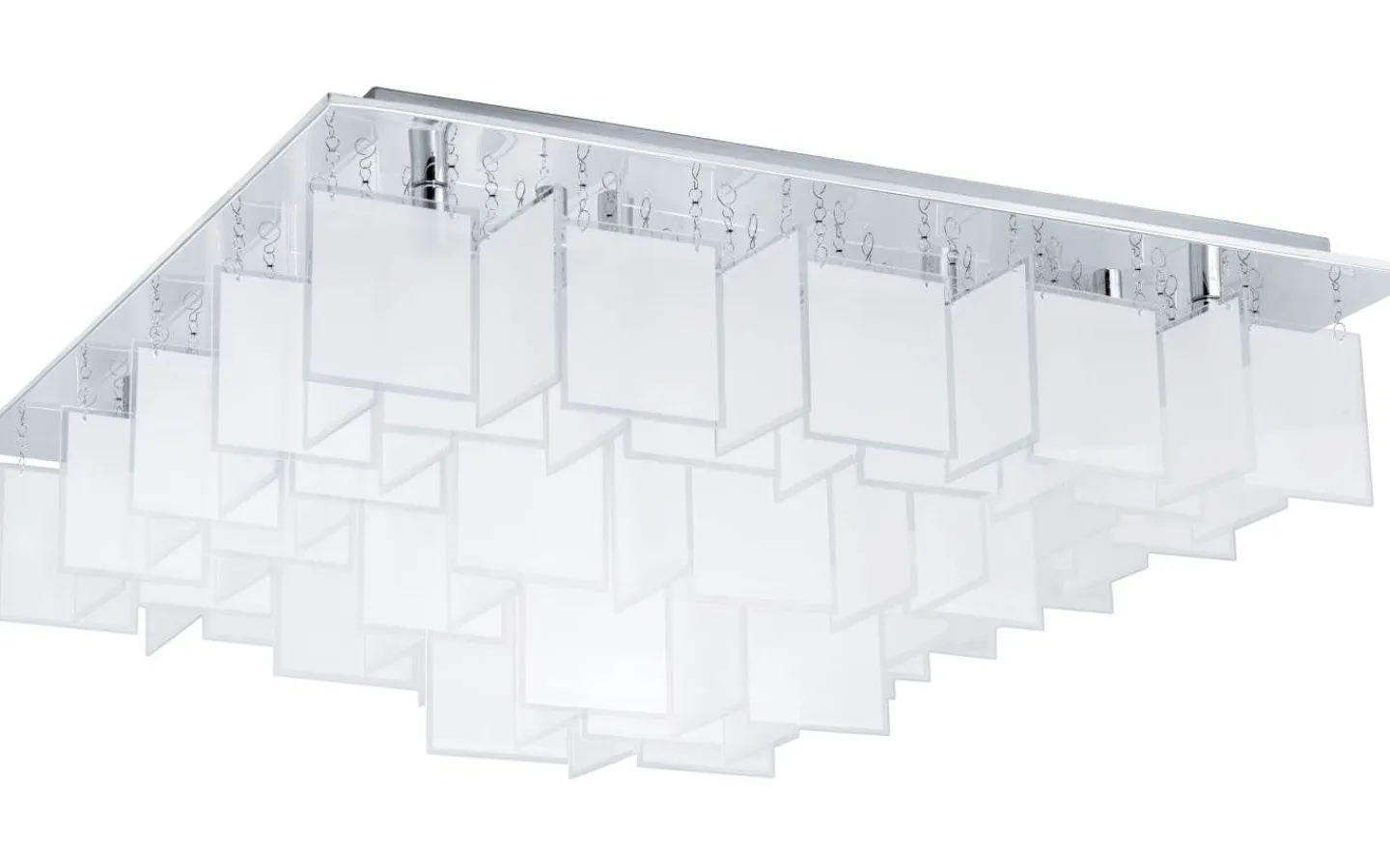 Plafonder-Eglo Condrado Plafond 77cm Krom