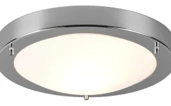Badrumslampor Tak-Trio Lighting Condus H2O Plafond E27 krom IP44
