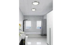 Badrumslampor Tak-Trio Lighting Condus H2O Plafond E27 krom IP44