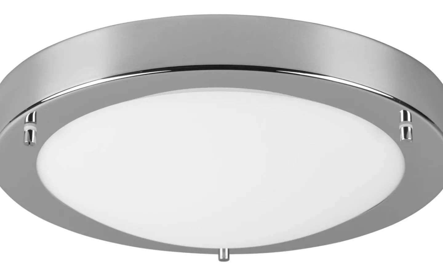 Badrumslampor Tak-Trio Lighting Condus H2O Plafond E27 krom IP44