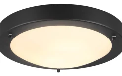 Badrumslampor Tak < Trio Lighting Condus H2O Plafond E27 mattsvart IP44