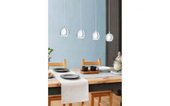 Avlånga Taklampor < Eglo Conessa Taklampa 101cm GU10 LED 3000K 4x3W Krom