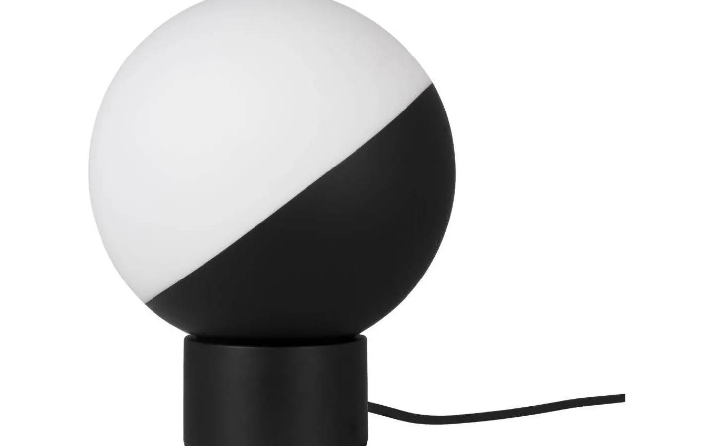 Bordslampor-Globen Lighting Contur Bordslampa 25cm Svart/Vit