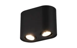 Takspot Med 2 Lampor-Trio Lighting Cookie Takspotlight 2-delad GU10 mattsvart