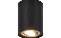 Takspot Med 1 Lampa-Trio Lighting Cookie Takspotlight 1-del GU10 svart/guld