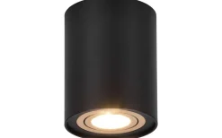 Takspot Med 1 Lampa-Trio Lighting Cookie Takspotlight 1-del GU10 svart/guld